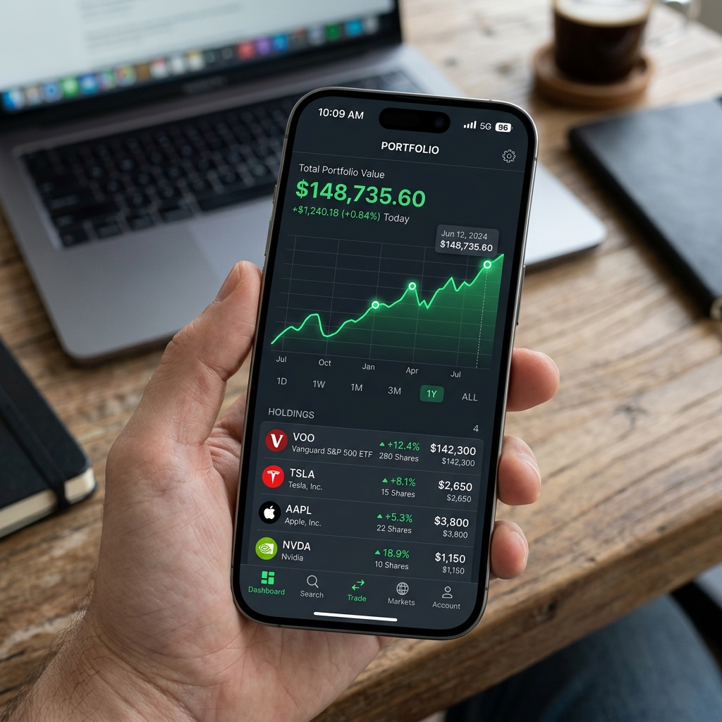 INVESDOR App interface